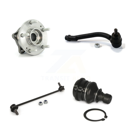 Bearing Lower Ball Joint Outer Tie Rod Link Front Right Kit For Hyundai Santa Fe