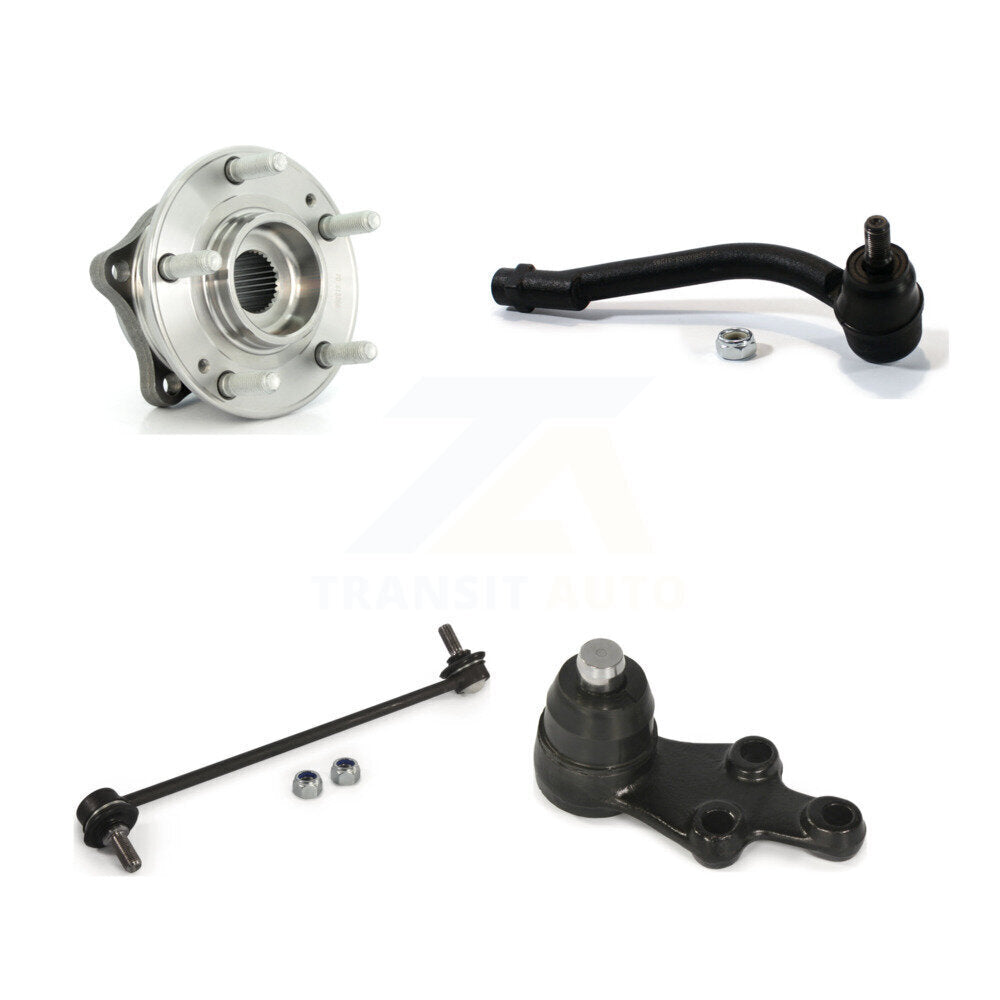 Bearing Lower Ball Joint Outer Tie Rod Link Front Right Kit For Hyundai Veracruz