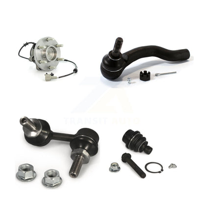 Bearing Lower Ball Joint Outer Tie Rod Link Front Right Kit For Nissan Frontier