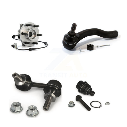 Bearing Lower Ball Joint Outer Tie Rod Link Front Right Kit For Nissan Frontier
