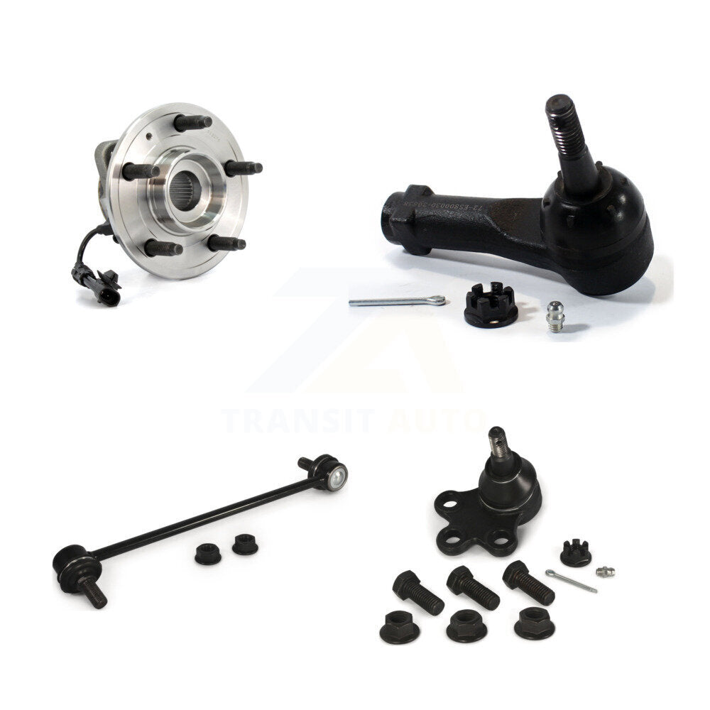 Bearing Lower Ball Joint Outer Tie Rod Link Front Right Kit For Chevrolet Saturn