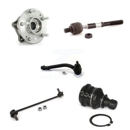 Bearing Lower Ball Joint Tie Rod Link Front Right Kit (5Pc) For Hyundai Santa Fe
