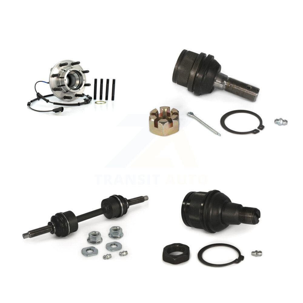 Bearing Upper Lower Ball Joint & Link Front Kit For Ford F-350 Super Duty F-250