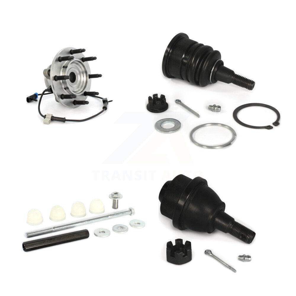 Bearing Upper Lower Ball Joint & Link Front Kit For GMC Chevrolet Sierra 2500 HD