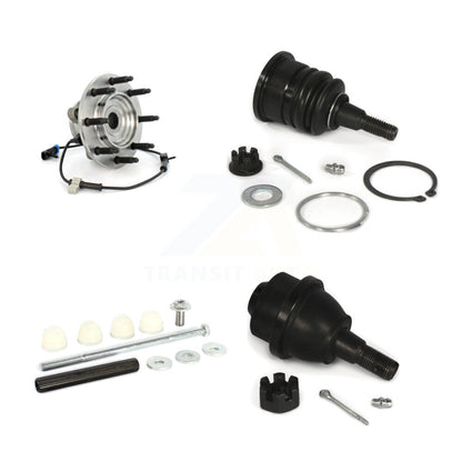 Bearing Upper Lower Ball Joint & Link Front Kit For GMC Chevrolet Sierra 2500 HD