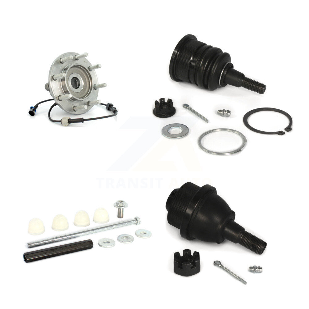 Bearing Upper Lower Ball Joint Link Front Kit For Chevrolet GMC Sierra 3500 RWD