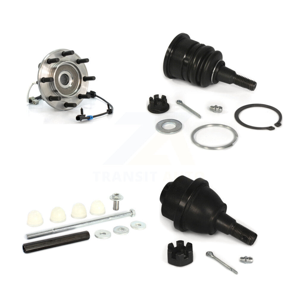 Bearing Upper Lower Ball Joint Link Front Kit For Chevrolet GMC Sierra 3500 4WD