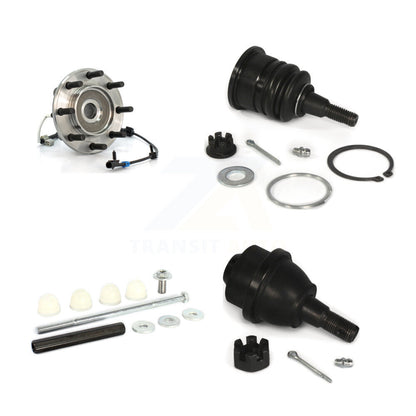 Bearing Upper Lower Ball Joint Link Front Kit For Chevrolet GMC Sierra 3500 4WD