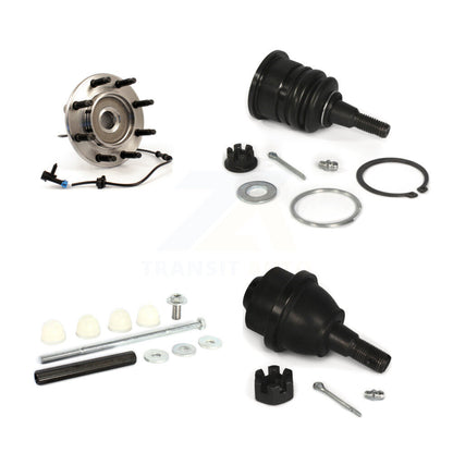 Bearing Upper Lower Ball Joint & Link Front Kit For Chevrolet GMC Sierra 2500 HD