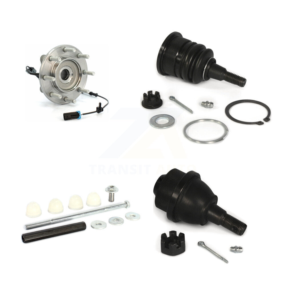 Bearing Upper Lower Ball Joint & Link Front Kit For GMC Sierra 3500 HD Chevrolet
