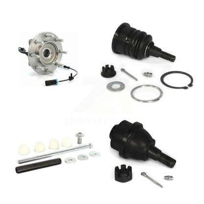 Bearing Upper Lower Ball Joint & Link Front Kit For GMC Sierra 3500 HD Chevrolet