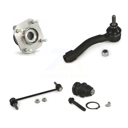Bearing Lower Ball Joint Outer Tie Rod & Link Front Right Kit For Nissan Sentra