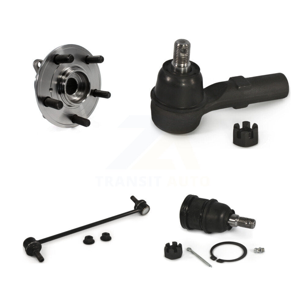 Bearing Lower Ball Joint Outer Tie Rod Sway Bar Link Front Kit For Honda Odyssey