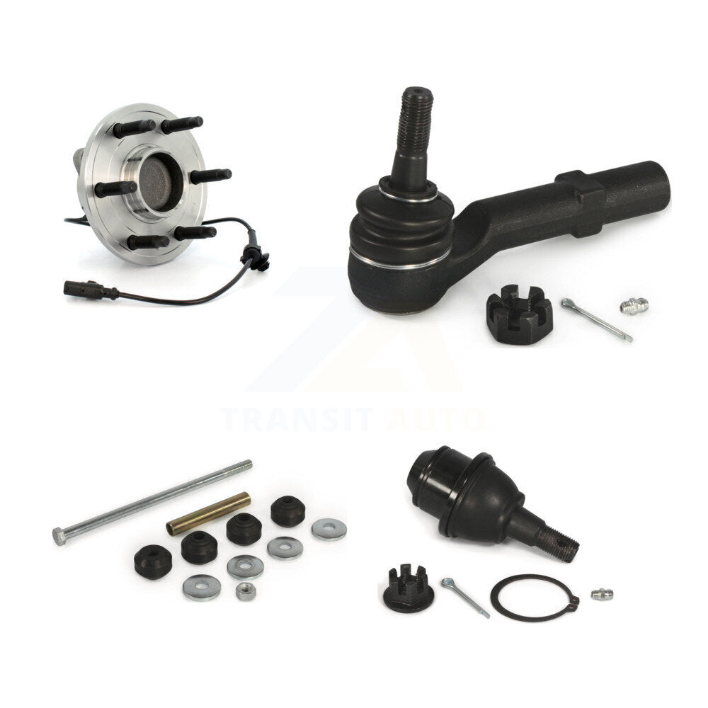 Bearing Lower Ball Joint Outer Tie Rod & Link Front Kit For Chevrolet GMC Sierra