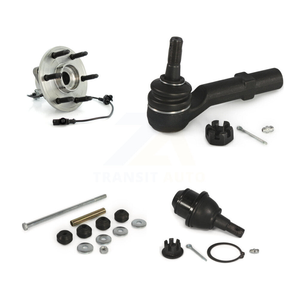 Bearing Lower Ball Joint Outer Tie Rod & Link Front Kit For Chevrolet GMC Sierra