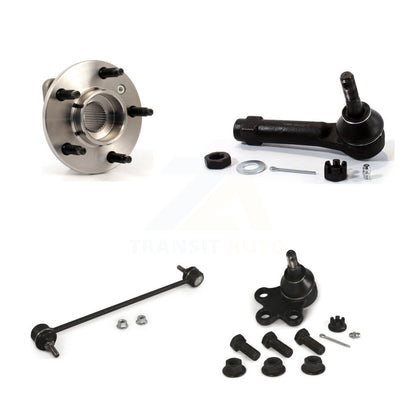Hub Bearing Lower Ball Joint Outer Tie Rod & Link Front Kit For Pontiac Montana