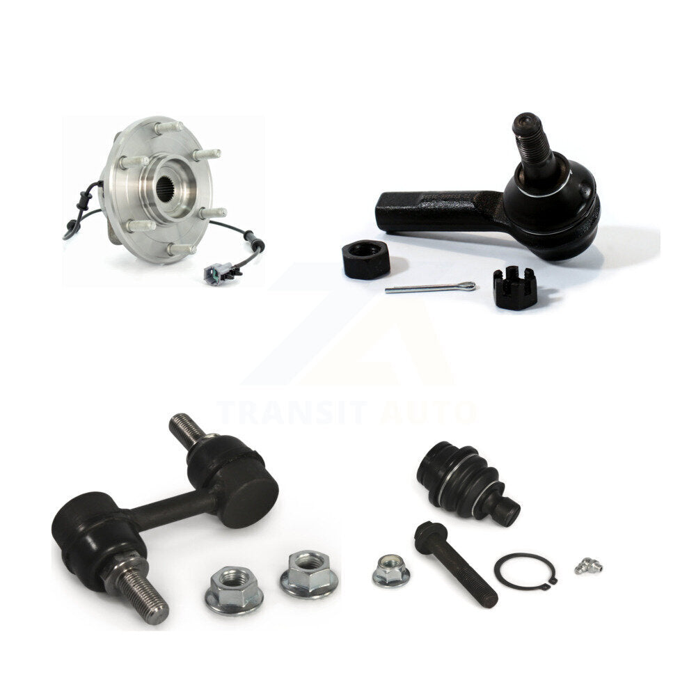 Bearing Lower Ball Joint Outer Tie Rod & Sway Bar Stabilizer Link Front Kit For