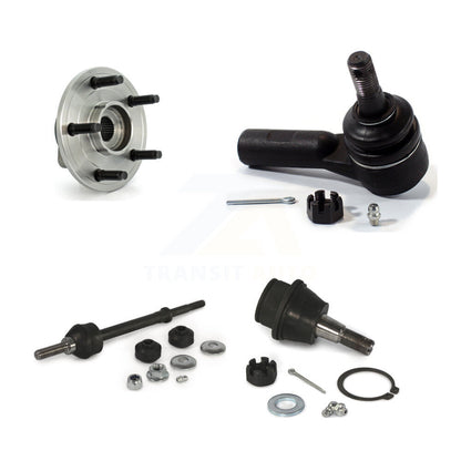 Hub Bearing Lower Ball Joint Outer Tie Rod End Link Front Kit For Dodge Ram 1500