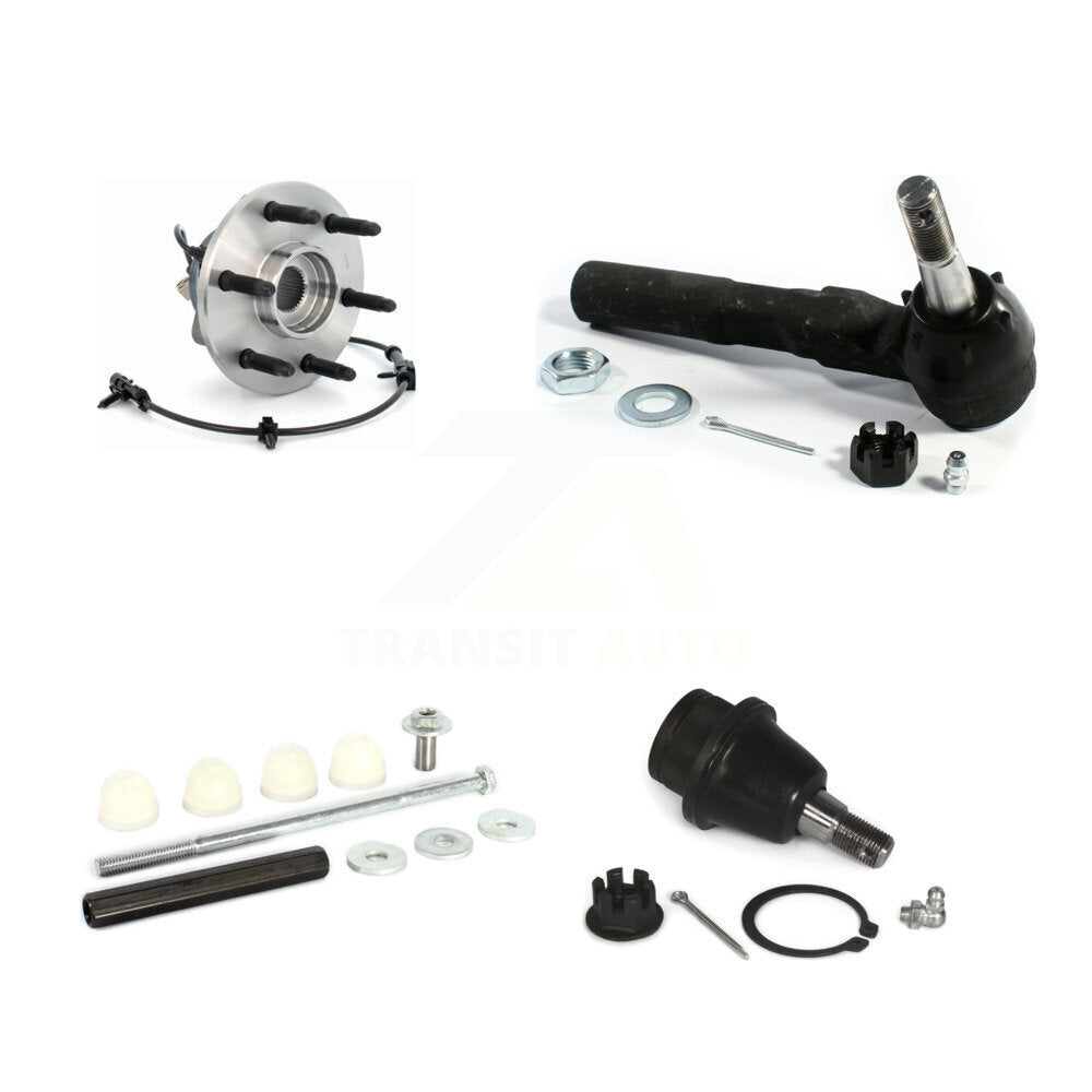 Bearing Lower Ball Joint Outer Tie Rod & Link Front Kit For Chevrolet Silverado