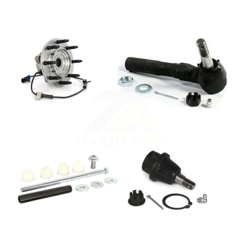 Bearing Lower Ball Joint Outer Tie Rod & Link Front Kit For Chevrolet Silverado