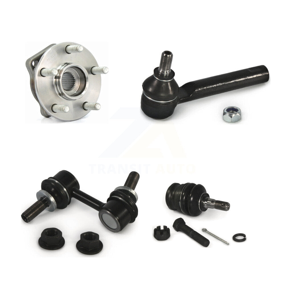 Hub Bearing Lower Ball Joint Outer Tie Rod Link Front Kit For Subaru Outback XV