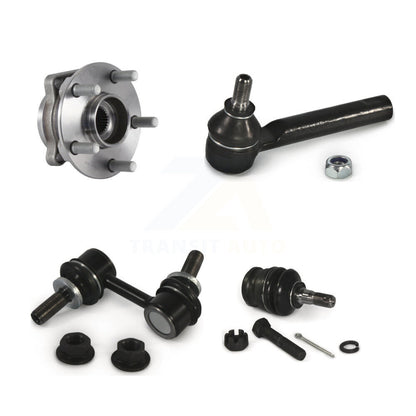 Hub Bearing Lower Ball Joint Outer Tie Rod Link Front Kit For Subaru Forester XV