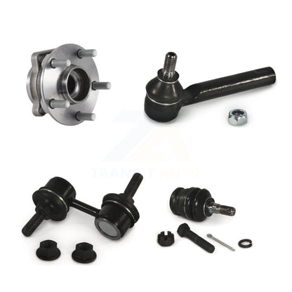 Hub Bearing Lower Ball Joint Outer Tie Rod End Link Front Kit For Subaru Impreza
