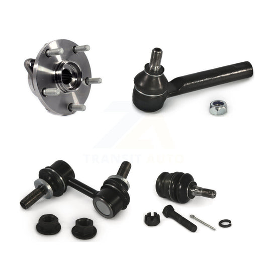 Hub Bearing Lower Ball Joint Outer Tie Rod End Link Front Kit For Subaru WRX STI
