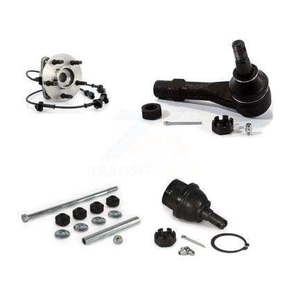 Hub Bearing Lower Ball Joint Outer Tie Rod Link Front Kit For Ford Ranger Mazda