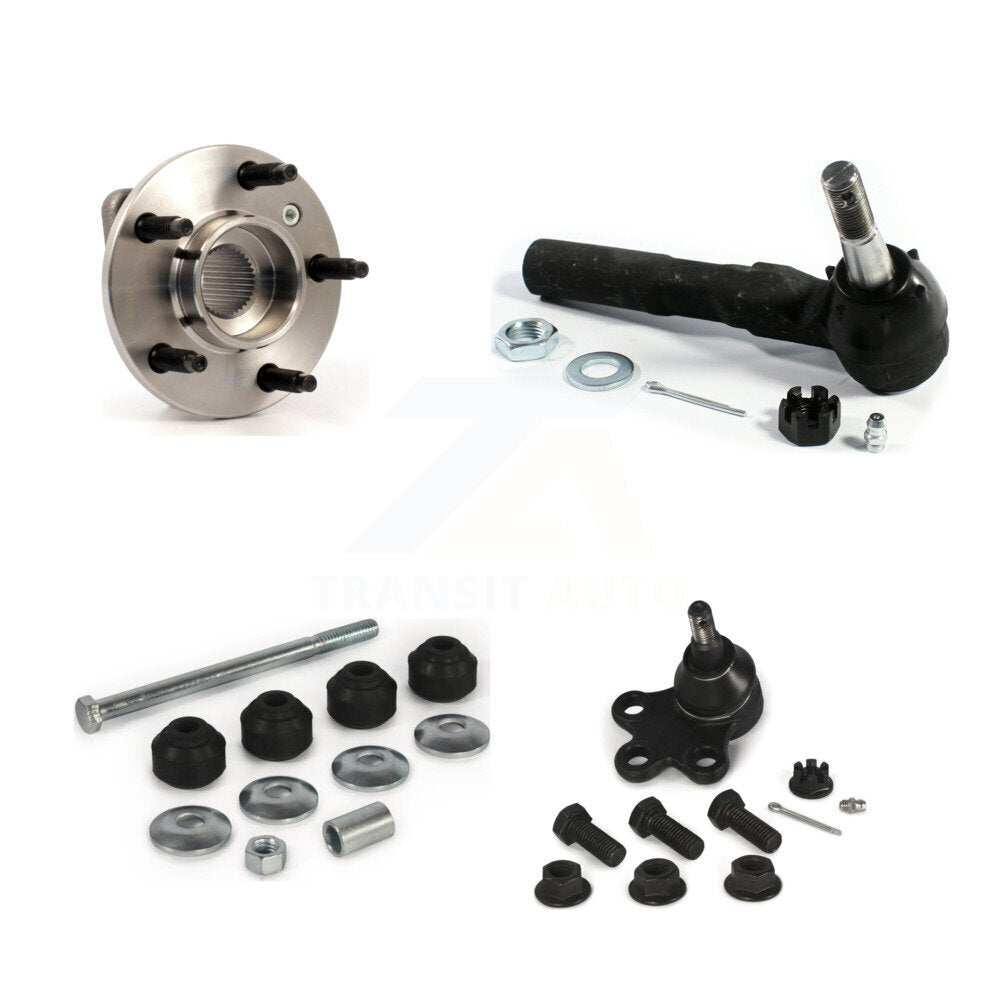 Bearing Lower Ball Joint Outer Tie Rod Link Front Kit For Buick Rendezvous Aztek