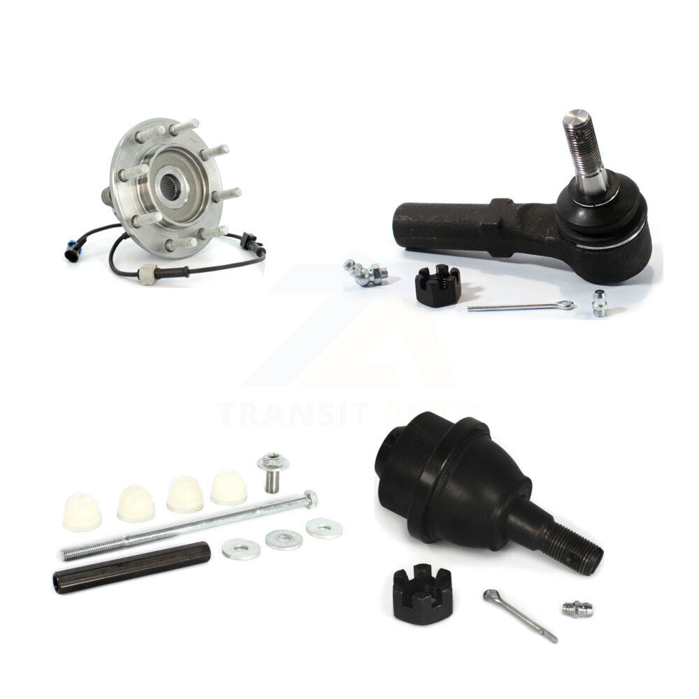 Bearing Lower Ball Joint Outer Tie Rod & Link Front Kit For Chevrolet GMC Sierra