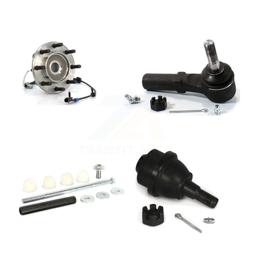 Bearing Lower Ball Joint Outer Tie Rod & Link Front Kit For Chevrolet GMC Sierra