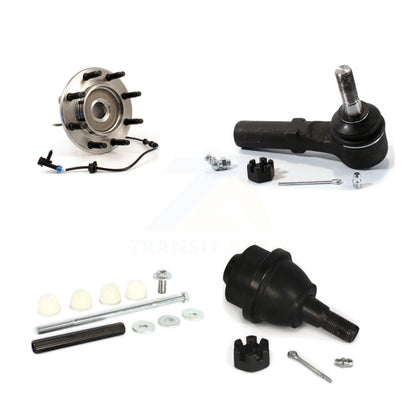 Bearing Lower Ball Joint Outer Tie Rod & Link Front Kit For Chevrolet GMC Sierra