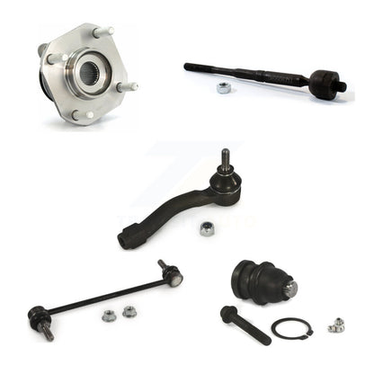 Bearing Lower Ball Joint Tie Rod & Link Front Right Kit (5Pc) For Nissan Sentra