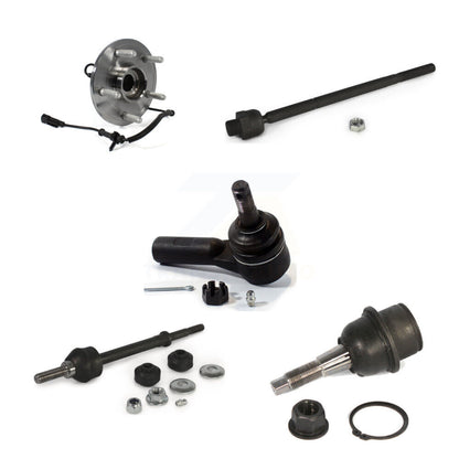 Hub Bearing Lower Ball Joint Tie Rod Link Front Kit (5Pc) For 2012 Ram 1500 4WD