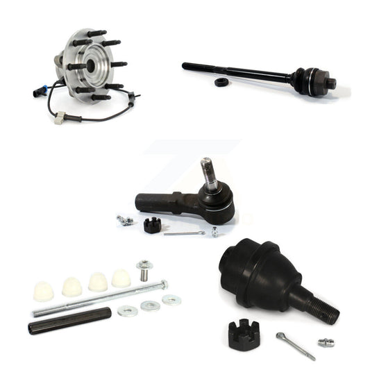 Bearing Lower Ball Joint Tie Rod & Link Front Kit (5Pc) For GMC Chevrolet Sierra