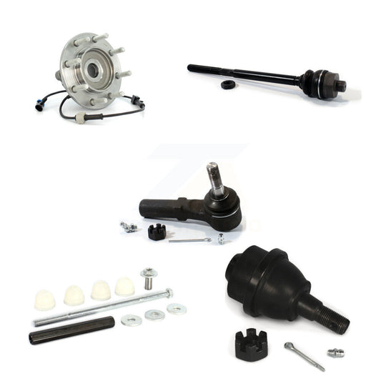 Bearing Lower Ball Joint Tie Rod & Link Front Kit (5Pc) For Chevrolet GMC Sierra