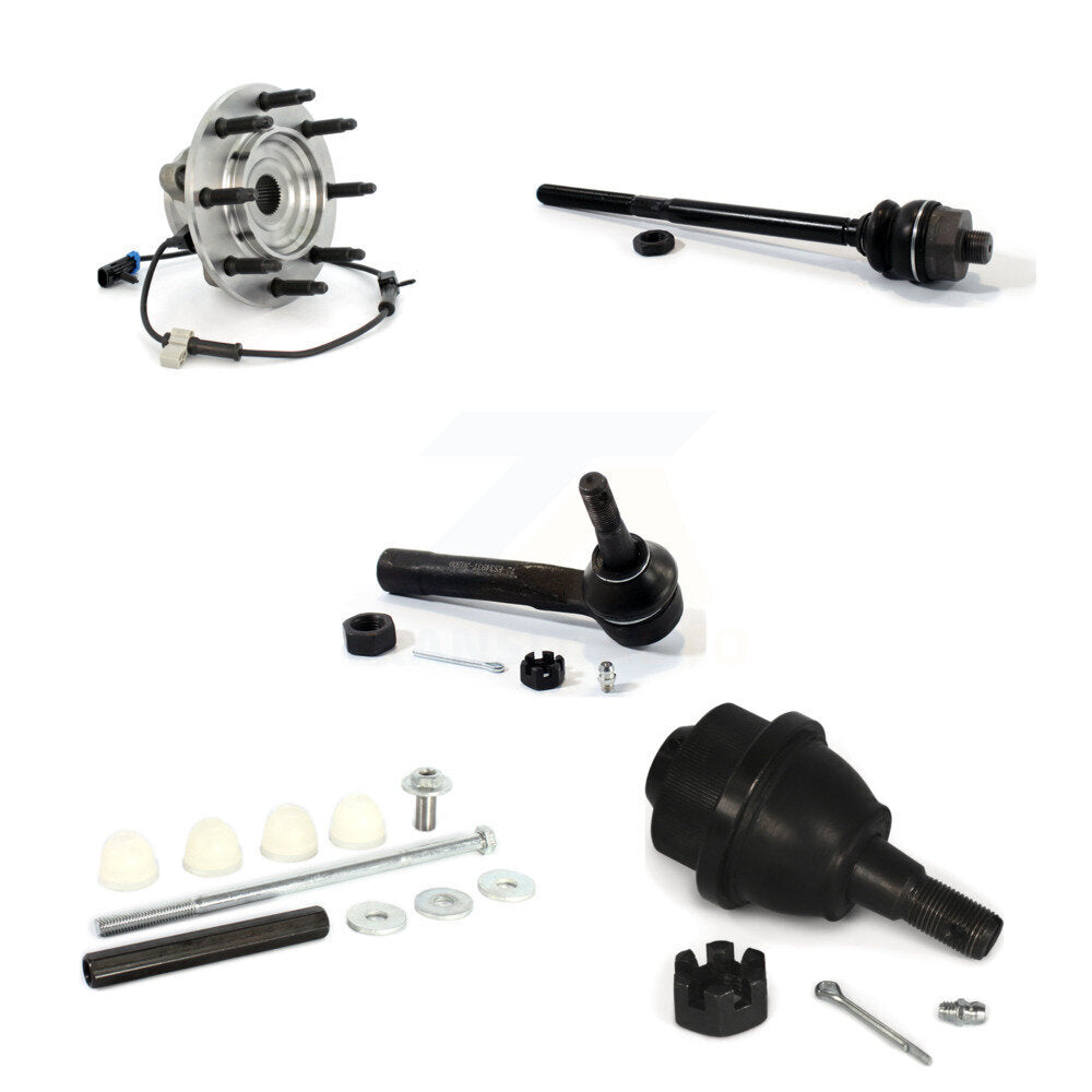 Bearing Lower Ball Joint Tie Rod Link Front Kit (5Pc) For Chevrolet Silverado XL