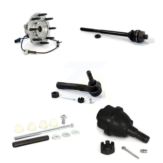 Bearing Lower Ball Joint Tie Rod Link Front Kit (5Pc) For Chevrolet Silverado XL