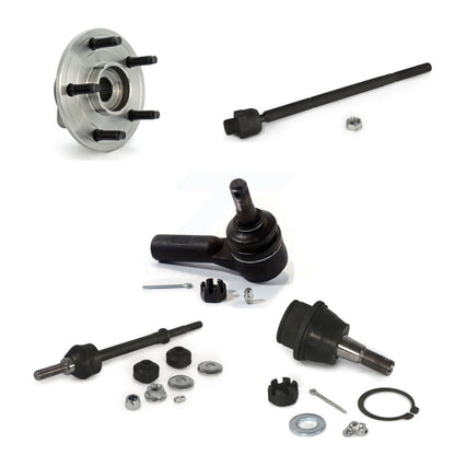 Hub Bearing Lower Ball Joint Tie Rod End Link Front Kit (5Pc) For Dodge Ram 1500