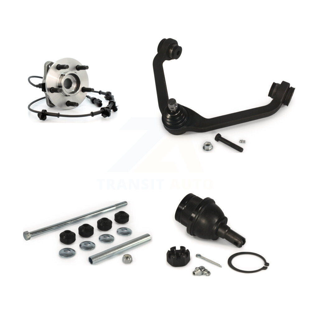 Hub Bearing Lower Ball Joint Upper Arm Link Front Left Kit For Ford Ranger Mazda