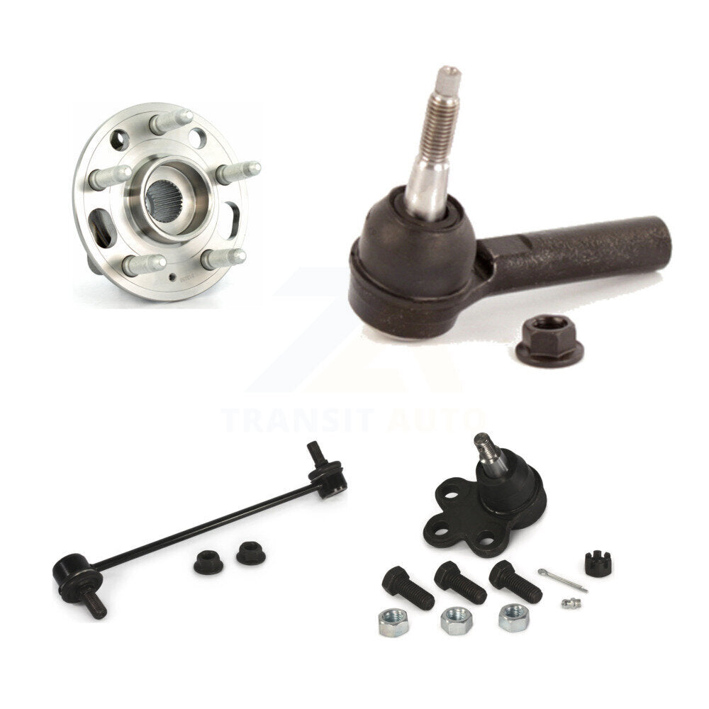 Bearing Lower Ball Joint Outer Tie Rod Link Front Left Kit For Chevrolet Equinox