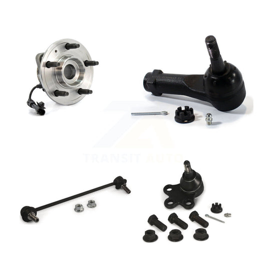 Bearing Lower Ball Joint Outer Tie Rod Link Front Left Kit For Chevrolet Equinox