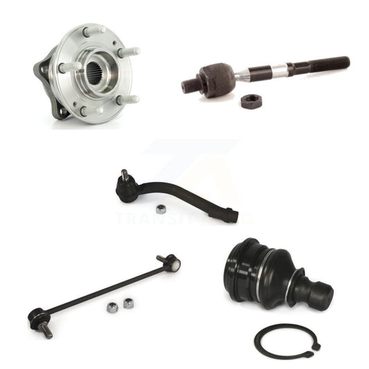 Bearing Lower Ball Joint Tie Rod Link Front Left Kit (5Pc) For Hyundai Santa Fe