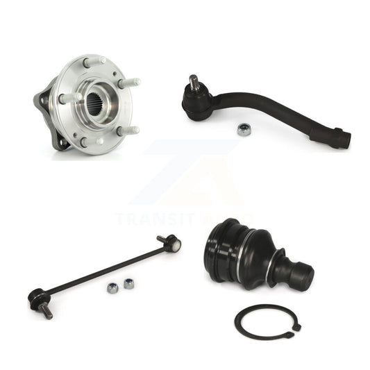 Bearing Lower Ball Joint Outer Tie Rod Link Front Left Kit For Hyundai Santa Fe