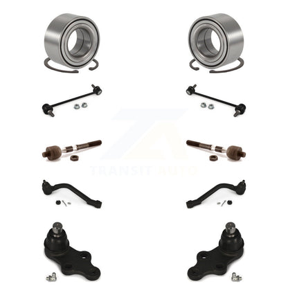 Bearing Lower Ball Joint Outer Inner Tie Rod & Link Front Kit For Hyundai Sonata