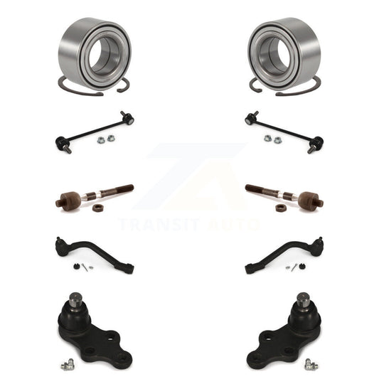 Bearing Lower Ball Joint Outer Inner Tie Rod & Link Front Kit For Hyundai Sonata