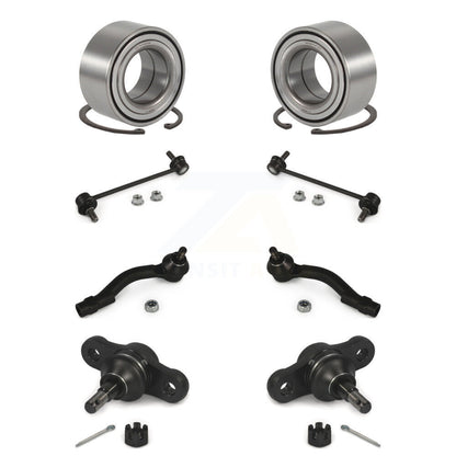 Bearing Lower Ball Joint Outer Tie Rod & Link Front Kit (8Pc) For Hyundai Tucson