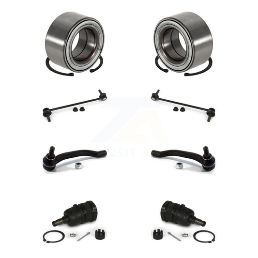 Bearing Lower Ball Joint Outer Tie Rod Link Front Kit (8Pc) For Honda Pilot MDX