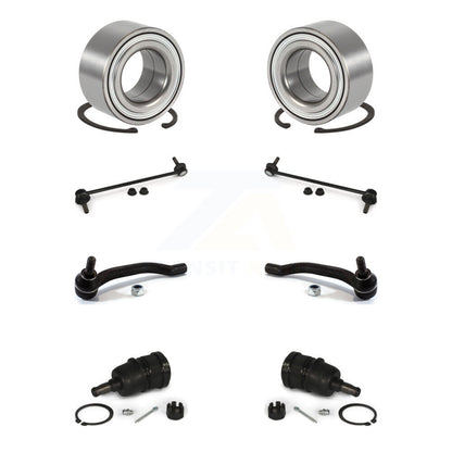 Bearing Lower Ball Joint Outer Tie Rod Link Front Kit (8Pc) For Honda Pilot MDX